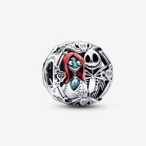 🎃 Pandora Disney Sally & Jack Skellington Charm – New w/ Tags 🎃
